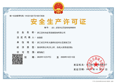 Work Safety Permit