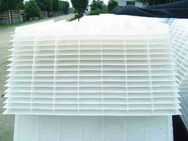 Small gap inclined plate