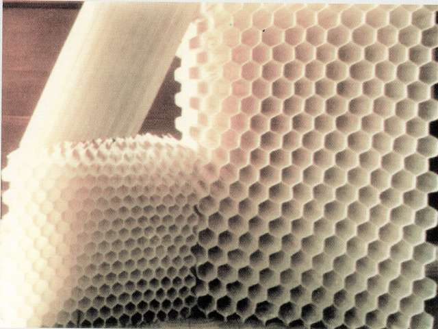 honeycomb inclined tube
