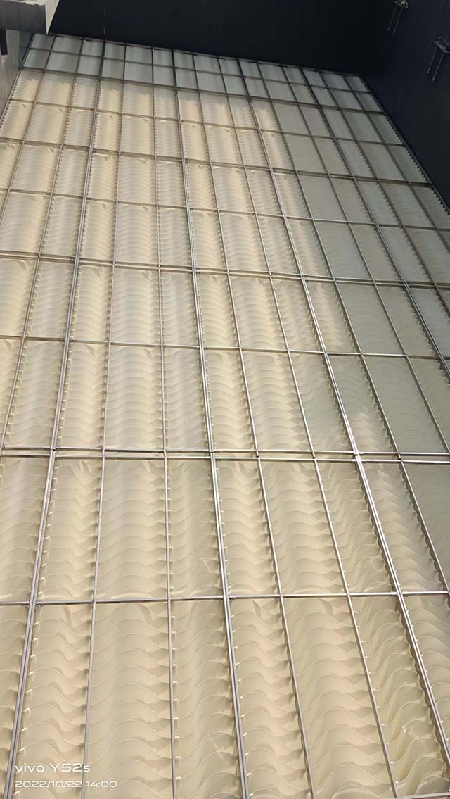 Corrugated Inclined Plate
